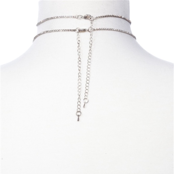 💋LAST 1💋JEWEL DROP CHOKER NECKLACE - Picture 3 of 4